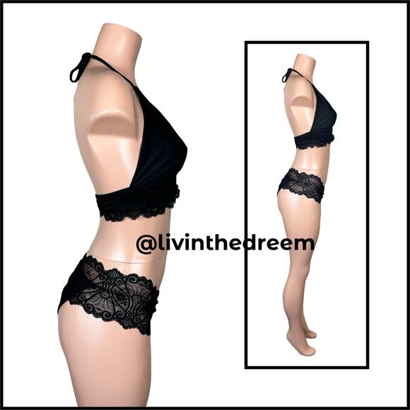 Beach Bunny Anise Triangle Top Skimpy Bottoms DD Top XL Bottoms $266 - Picture 9 of 14